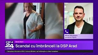 Doi directori de la DSP Arad s-au luat la bătaie. Angajații au sunat la 112
