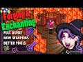 NEW Forge and Enchanting in Stardew Valley 1.5 Update | New Weapons | Better Tools | Ring Merging