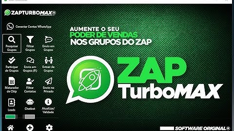 COMO CONECTAR CONTAS DO WHATSAPP NO ZAP TURBO MAX