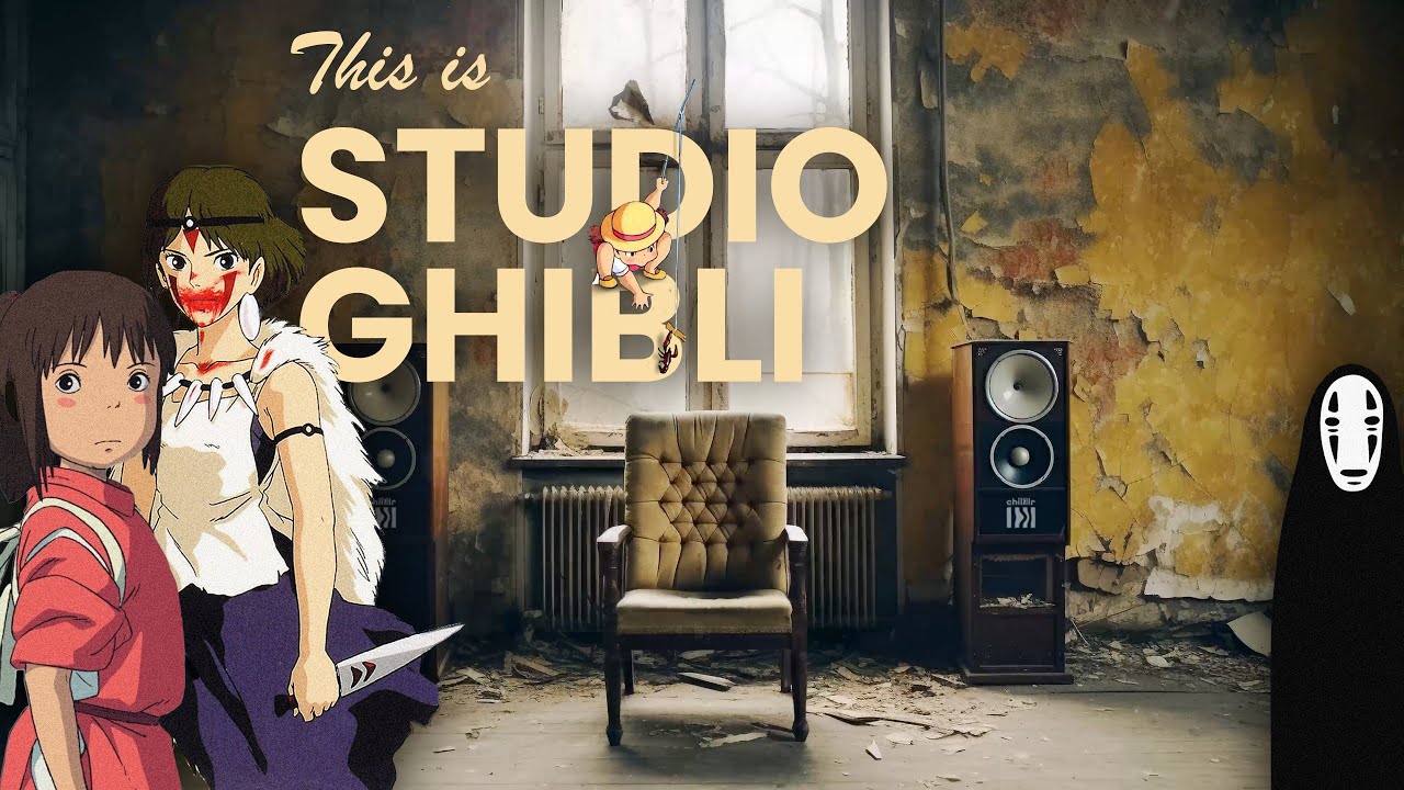 This is Studio Ghibli - Best soundtracks ♫ Slowed & reverb ♫ 4K HD