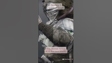 AMAZING NEW IRON BANNER chain mail shader #destiny2  #shorts  #ironbanner  #seasonofseraph
