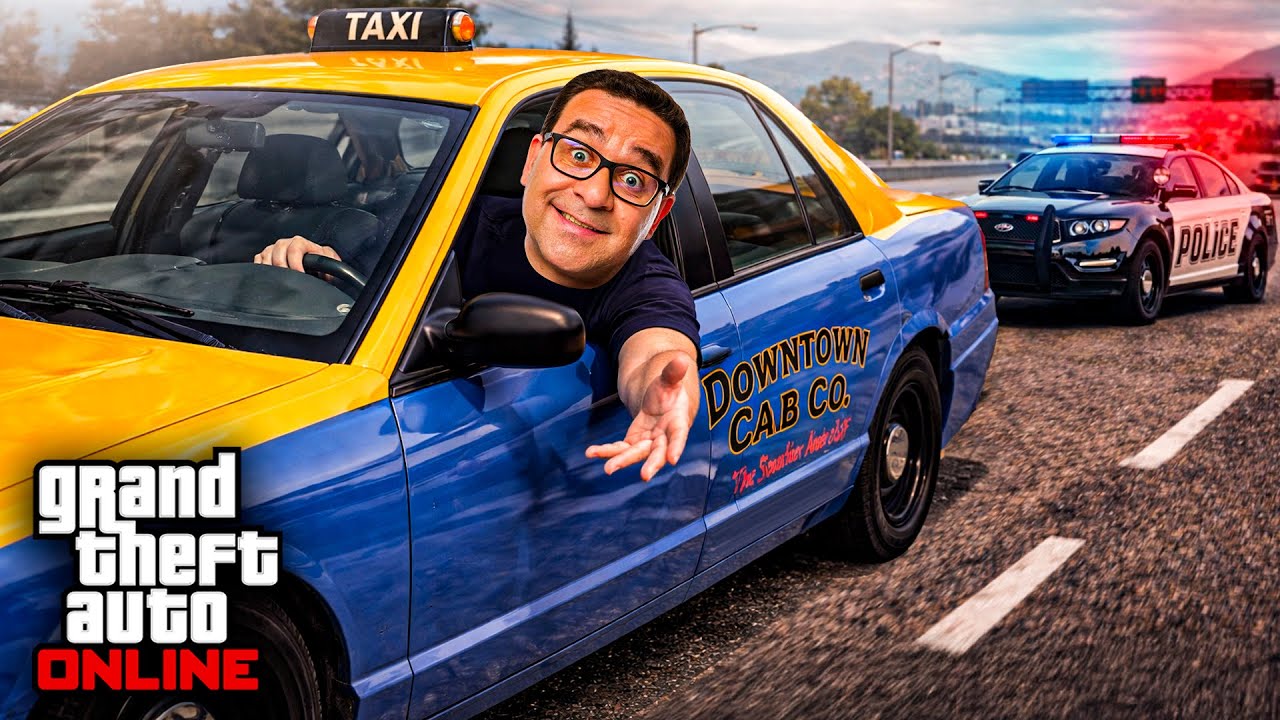 GTA 5 Online - O TI ZÉ TAXISTA VOLTOU A LOS SANTOS