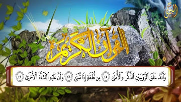 سورة النجم  لفضيلة الشيخ / هشام بن فؤاد البيلي
