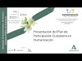 Presentación Plan Participación Ciudadana Humanización