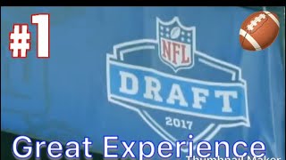 NFL DRAFT EXPERIENCE!! (I WENT TO THE DRAFT)