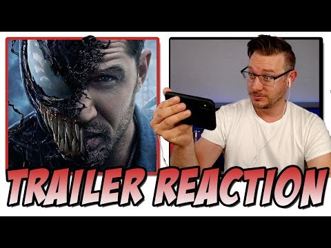 VENOM Official Trailer #2 (2018) Reaction!  (Starring Tom Hardy)