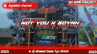 NOT YOU X BOYAH DJ MARTY PARGOY || BAM PROJECT AND 49 PROJECT BASS NYUEDOT BUAT CEK SOUND