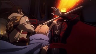 Castlevania (Netflix) 2x7 Trevor, Alucard, \u0026 Sypha vs Dracula (1/3)