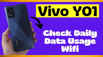 Vivo Y01 check daily data Used | vivo y01 Show Data/wifi Usage #y01