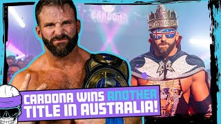 I wrestled 5 matches in Australia and then this happened...