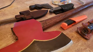 Live Auction- Knives Axes And Things Oh My!