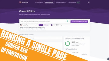 How to Rank a Single Page for Thousands of Keywords | Surfer SEO Optimisation