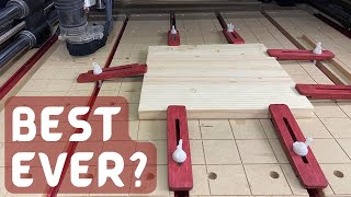 CNC  Clamps and Wasteboard Setup. Pros and Cons. Beginner Tutorial