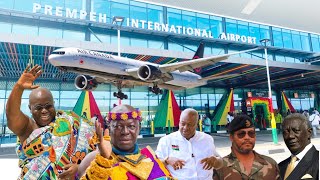 Kumasi Airport wagala after commission✈️Money Spent😳Can USA,UK,China..Akuffo addo,Otumfour,Maham..