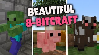 8-BitCraft 2 8x8 | Texture Pack for Minecraft | Fps Boost | Download & Showcase