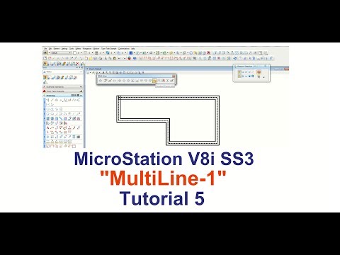 MicroStation   MultiLine 1   Tutorial 5