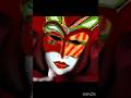 this how I image Alice in wonderland if she became the red queen