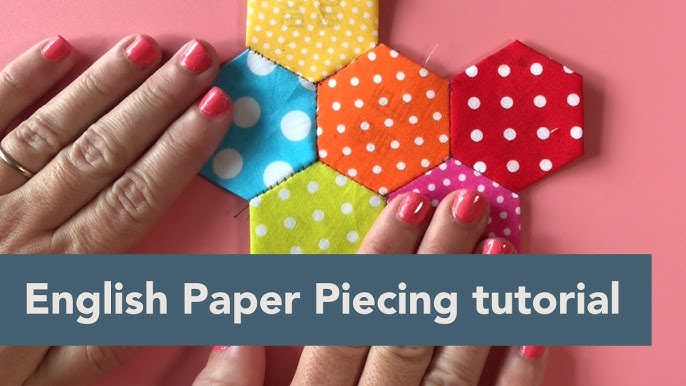 Tula Pink teaches English Paper Piecing - The Jolly Jabber