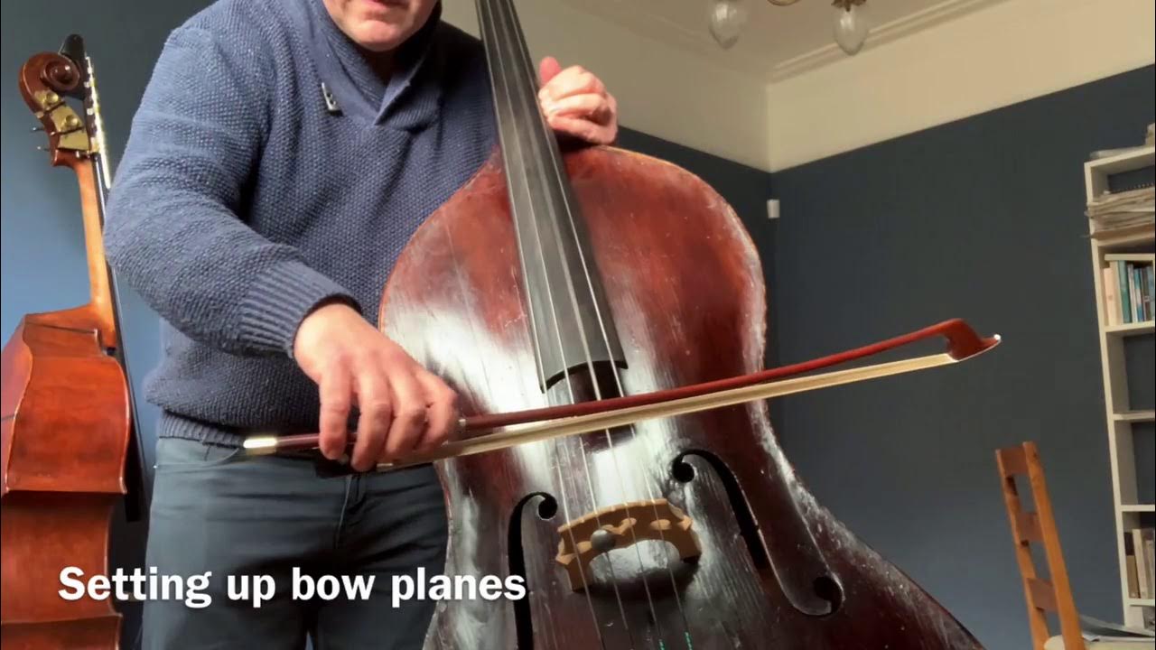 The essentials of orchestral double bass playing bowing with the