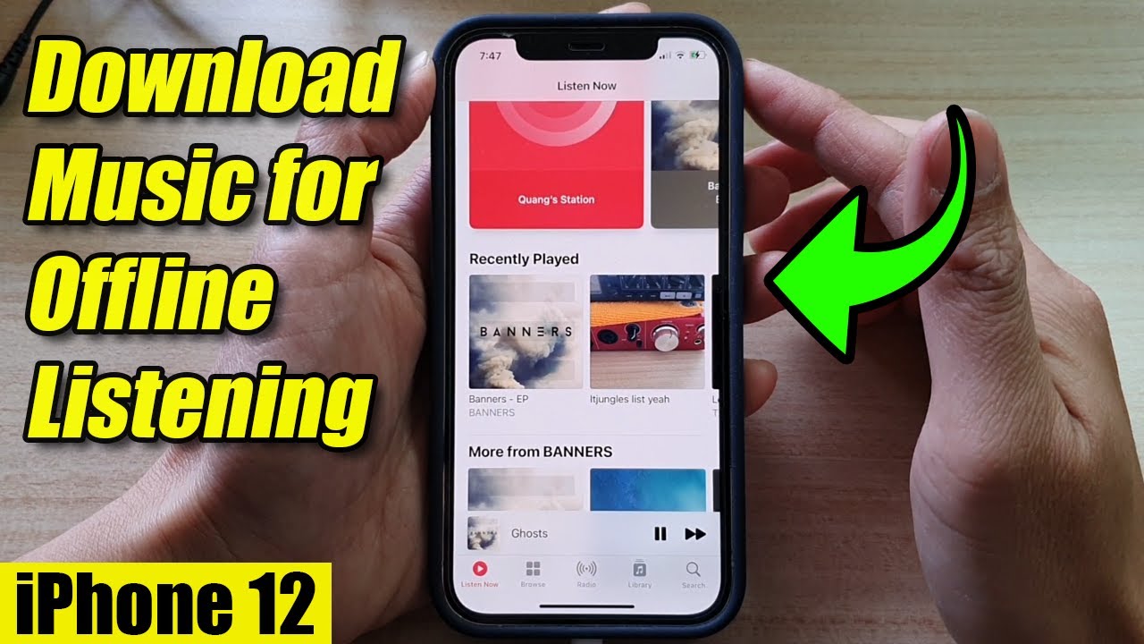 How to download music from  to iPhone?