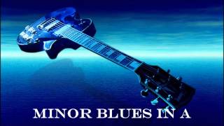 Blues in A minor Backing Track