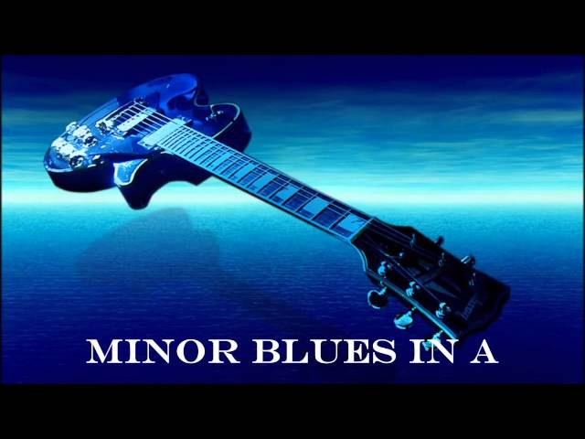 Blues in A minor Backing Track