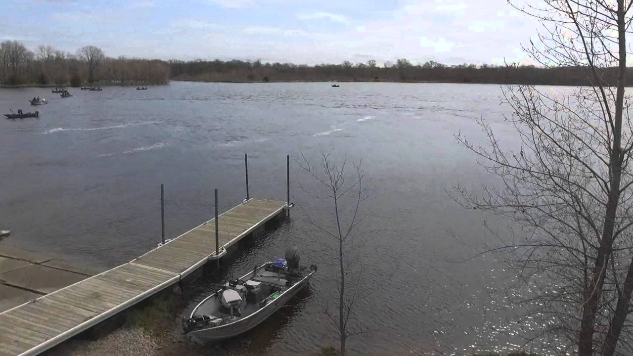 Wisconsin River below Petenwell Dam YouTube