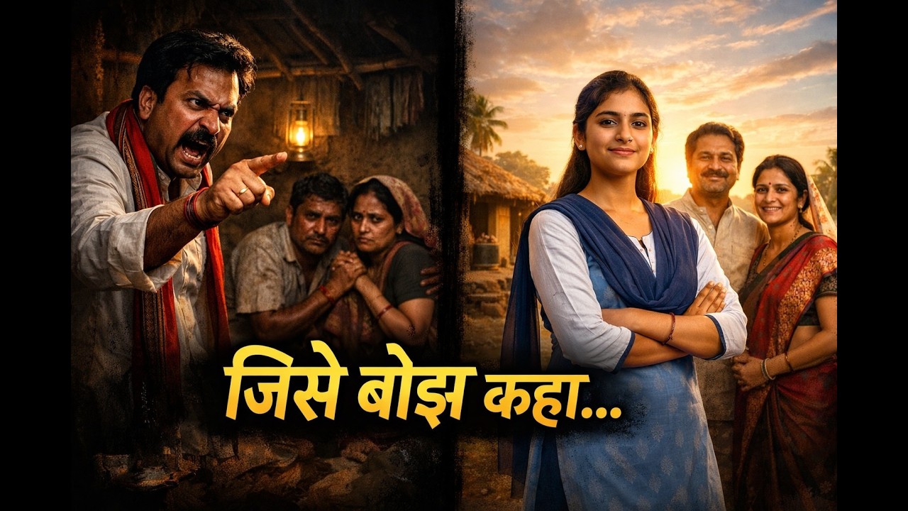 “जिस बेटी को बोझ कहा गया, उसी ने माँ-बाप का पूरा कर्ज़ उतार दिया | Emotional Real Life Story”