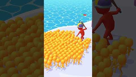 WHEN A MASTER PLAYING ||Count Masters: Crowd Clash & Stickman Running Game || #shorts #THEENiPER