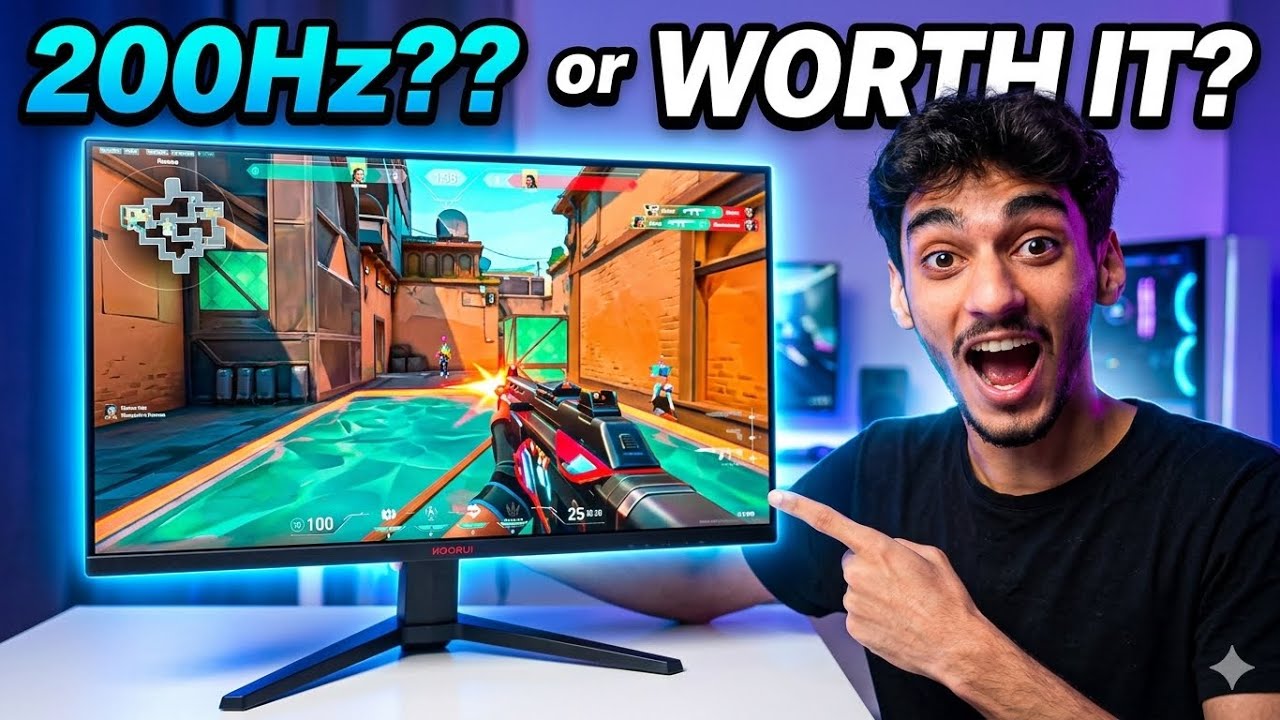 I Bought a 200Hz Gaming Monitor… Worth It? (Koorui G2511P) - YouTube