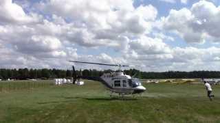 Bell 206 Jetranger Landing