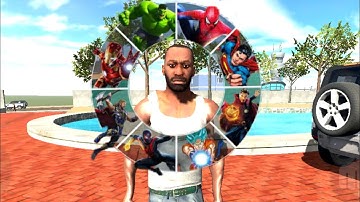 💥FRANKLIN PLAYS AVENGER SUPER HERO POWER IN INDIAN BIKE DRIVING 3D💥