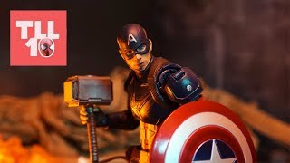 Endgame: Captain America vs Thanos Scene Stop-Motion Recreation
