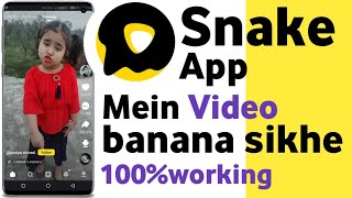 new video | snake video app me photo se video kaise banaye | 2021 | tiktok snake video kaise banaye screenshot 5