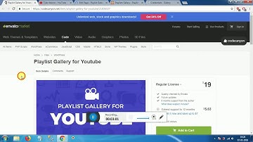 WordPress Playlist Gallery for Youtube Plugin