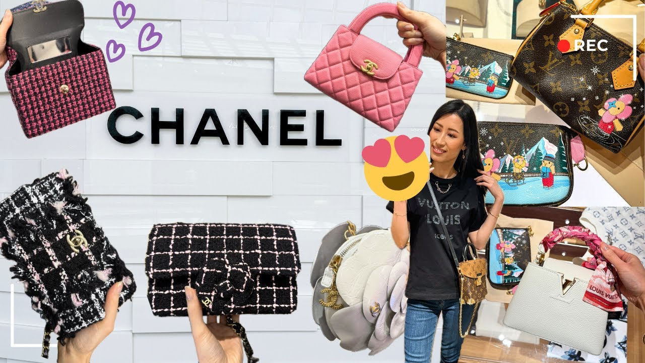chanel grocery store bags