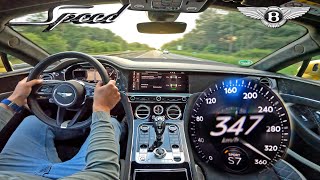 Bentley Continental GT Speed: Breaking The Sound Barrier On The Autobahn