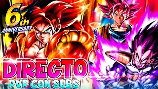 DIRECTO EMPIEZA EL LA CUENTA PARA EL 6th ANIVERSARIO!!!💥 PvP Con Subs | Dragon Ball Legends