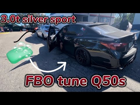 FBO tune Q50 Silver sports Wash day 🧼/ NEW GOPRO VIEW‼️🏎️🔥 - YouTube