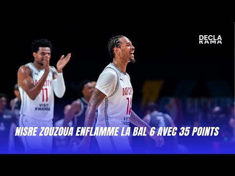 Nisre ZOUZOUA enflamme la Basketball Africa League 2026 avec 35 points. Voici le resumé de son match