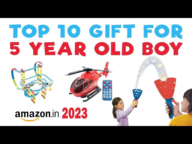 Five Year Old Boy Birthday Gift Ideas * Moms and Crafters