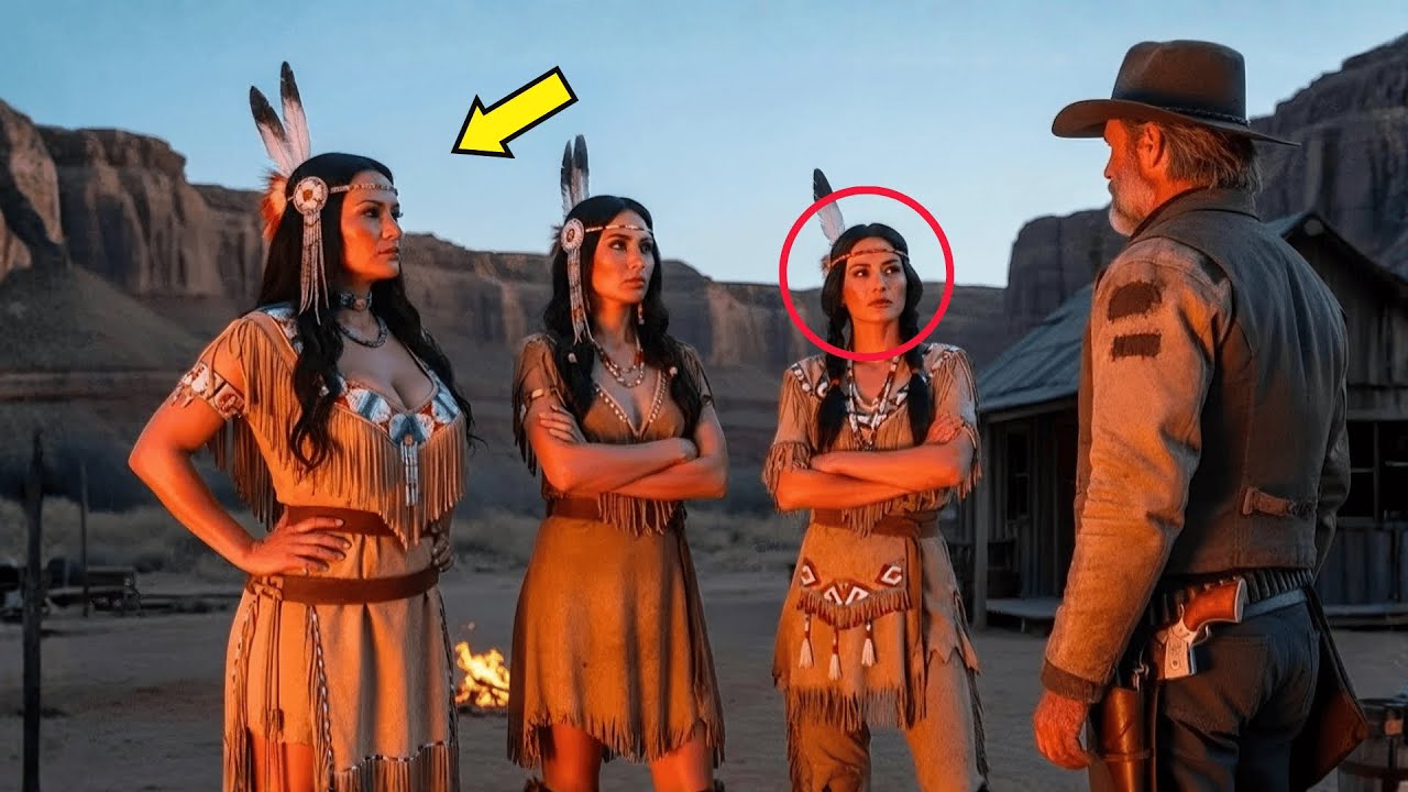 Chciał tylko miejsca do spania — Ale trzy wdowy Apaczów wpadły na pomysł, by uczynić go swoim mężem!