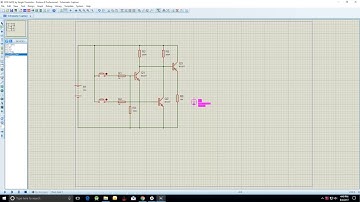 Develop NOR gate using transistor in Proteus