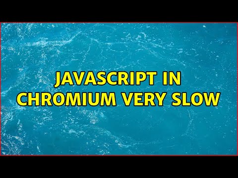 Javascript in Chromium
