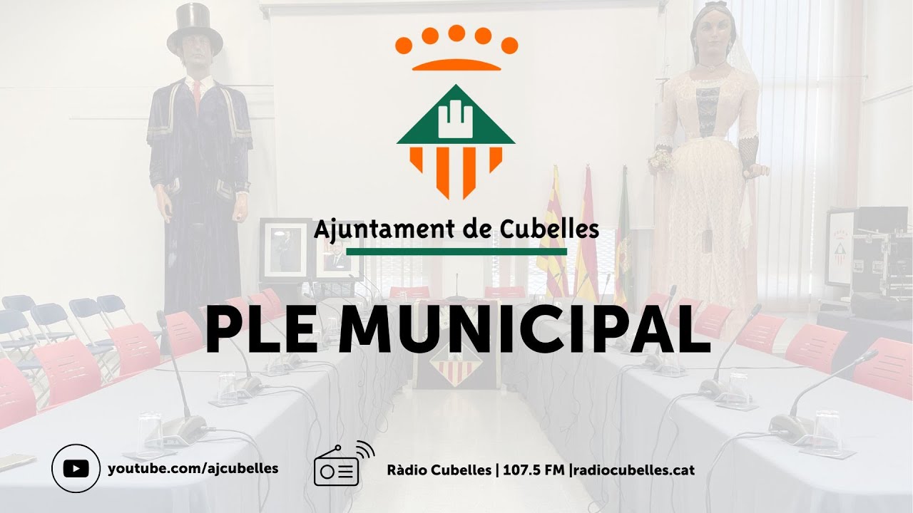 Ple extraordinari del 21 d'octubre de 2025