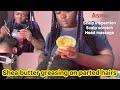 Asmr ✨Head scratch massage, hair parting , scalp inspection, shea butter greasing.