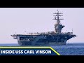 Inside The Mighty Nimitz Class Supercarrier : USS Carl Vinson CVN 70 Aircraft Carrier