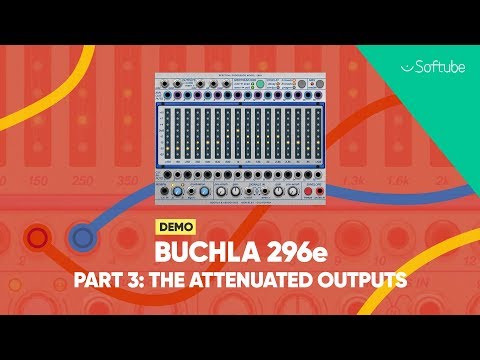 Buchla 296e Demo w. Todd Barton pt. 3/10 – The attenuated outputs – Softube