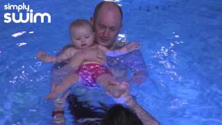 How to Teach your Infant (aged 6-15 months) to Swim - Kicking \& Splashing