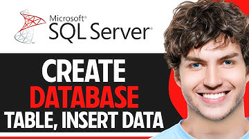 How to Create Database, Table, and Insert Data in SQL Server (2024) | Windows 10/11